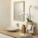 Palette Grey Enameled Metal Oval Tray