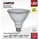 Lumos LED 15 watt 120-277 3000K Light Bulb, LED PAR