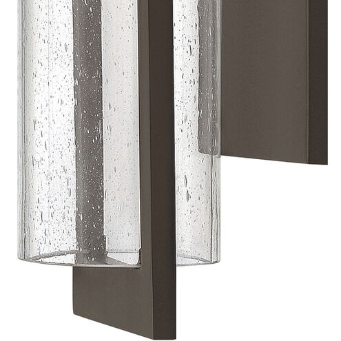 Shelter Outdoor Wall Mount Lantern in Buckeye Bronze, Non-LED