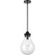 Genesis LED 9.88 inch Matte Black Mini Pendant Ceiling Light