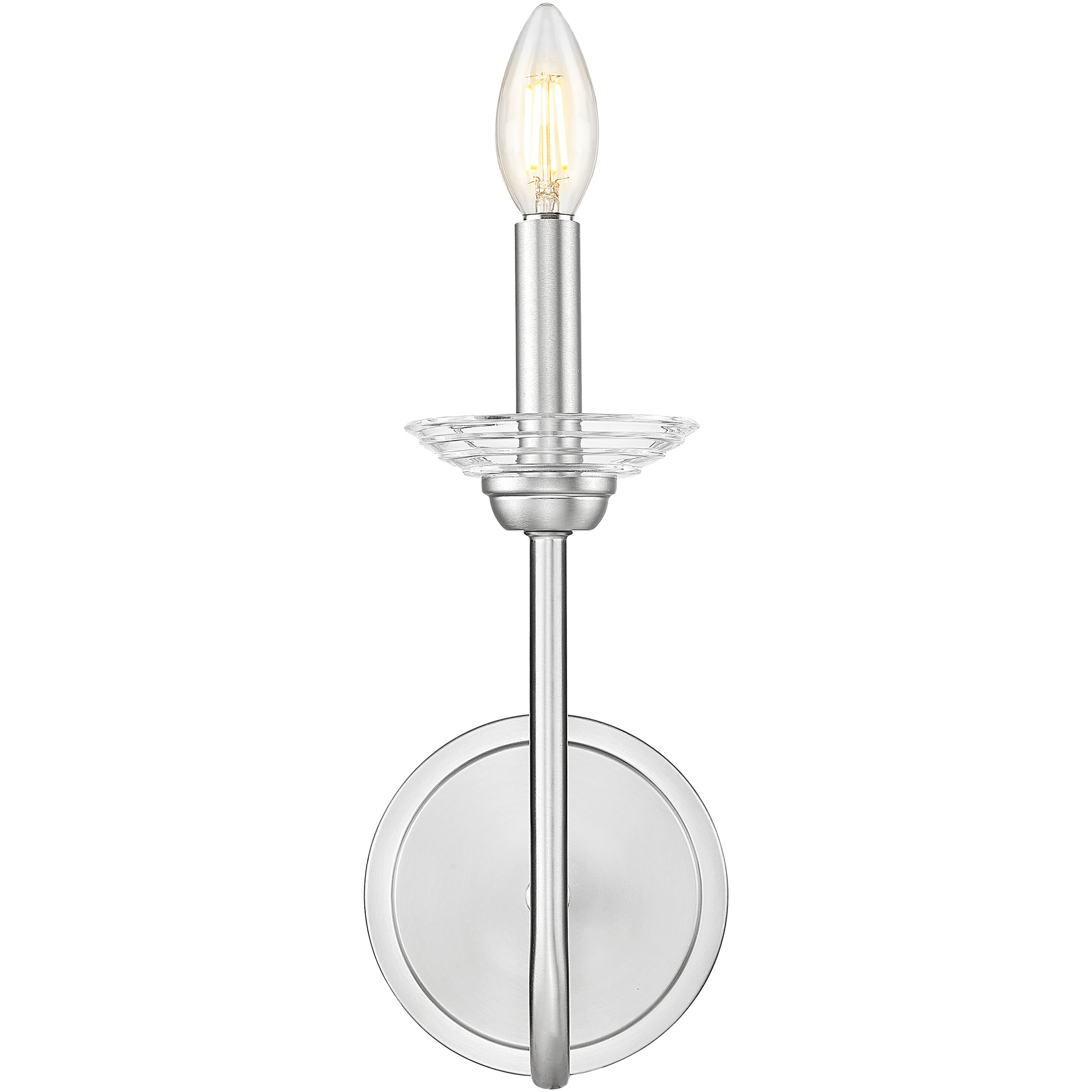 Allistair Wall Sconce Wall Light in Brushed Nickel