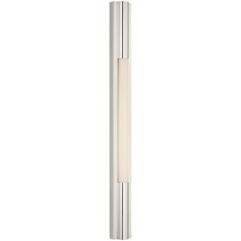 Ian K. Fowler Ellington LED 3 inch Polished Nickel Slimline Bath Light Wall Light