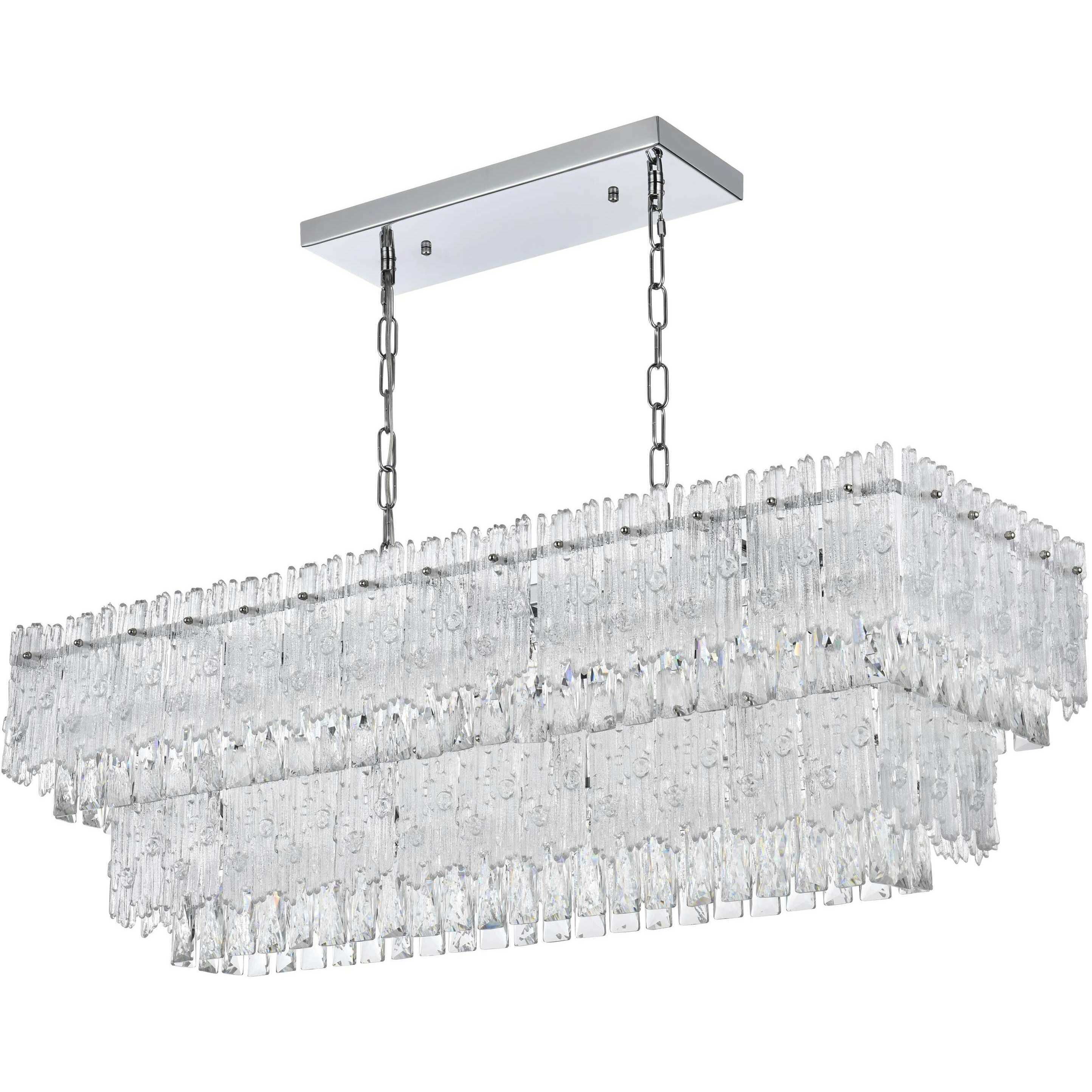 Emilia 6 Light 14 inch Chrome Chandelier Ceiling Light