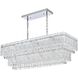 Emilia 6 Light 14 inch Chrome Chandelier Ceiling Light