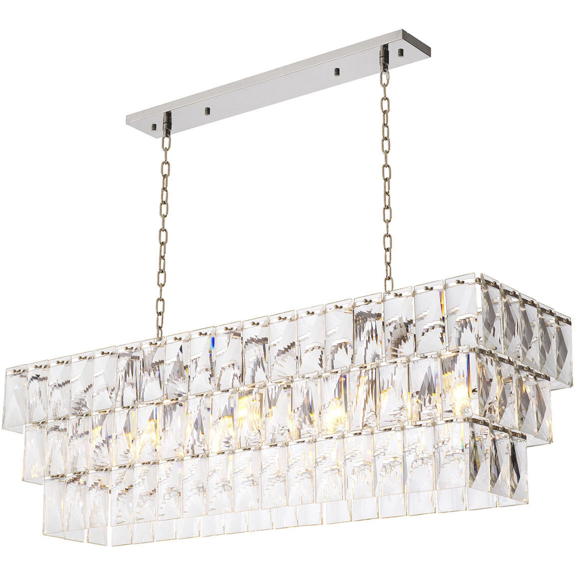 Amazone 10 Light 55.12 inch Chandelier