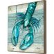 Animals Collection Teal Canvas