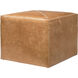 Leather and Hide Ottoman & Stool