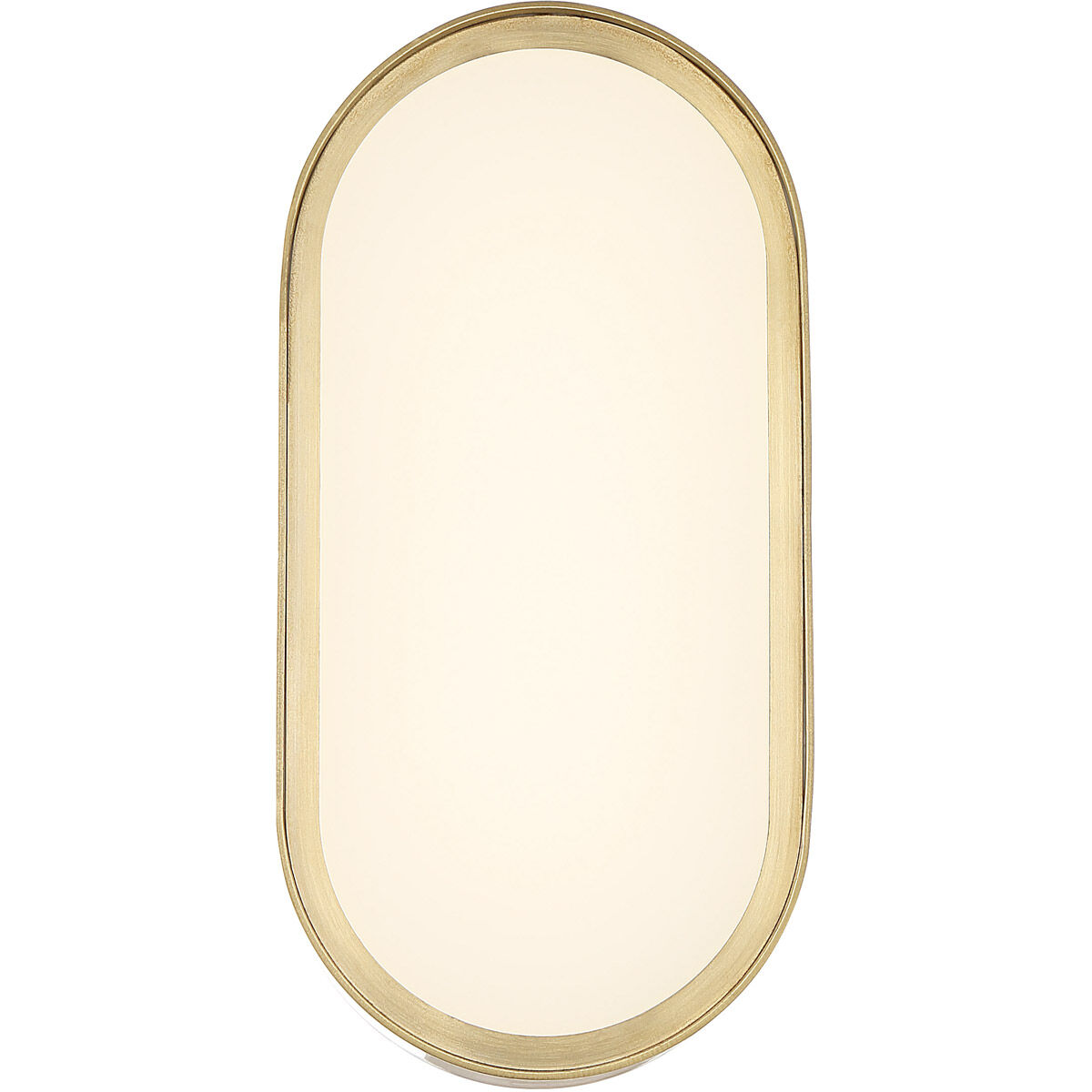 Melody LED 5 inch Satin Brass ADA Wall Sconce Wall Light