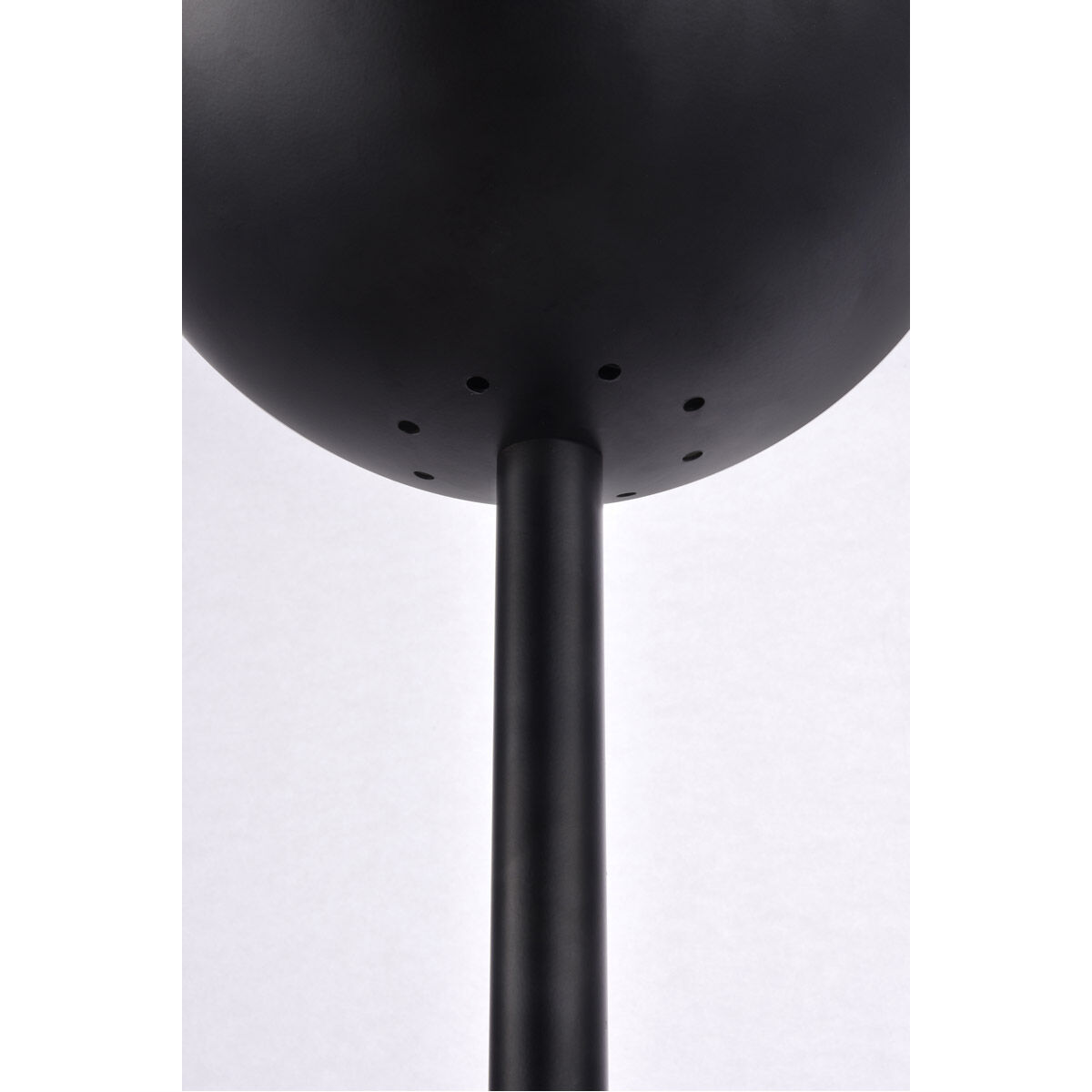 Eclipse 62 inch 40 watt Black Floor Lamp Portable Light