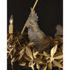 Aviary 6 Light 41.25 inch Swedish Gold Ring Chandelier Ceiling Light