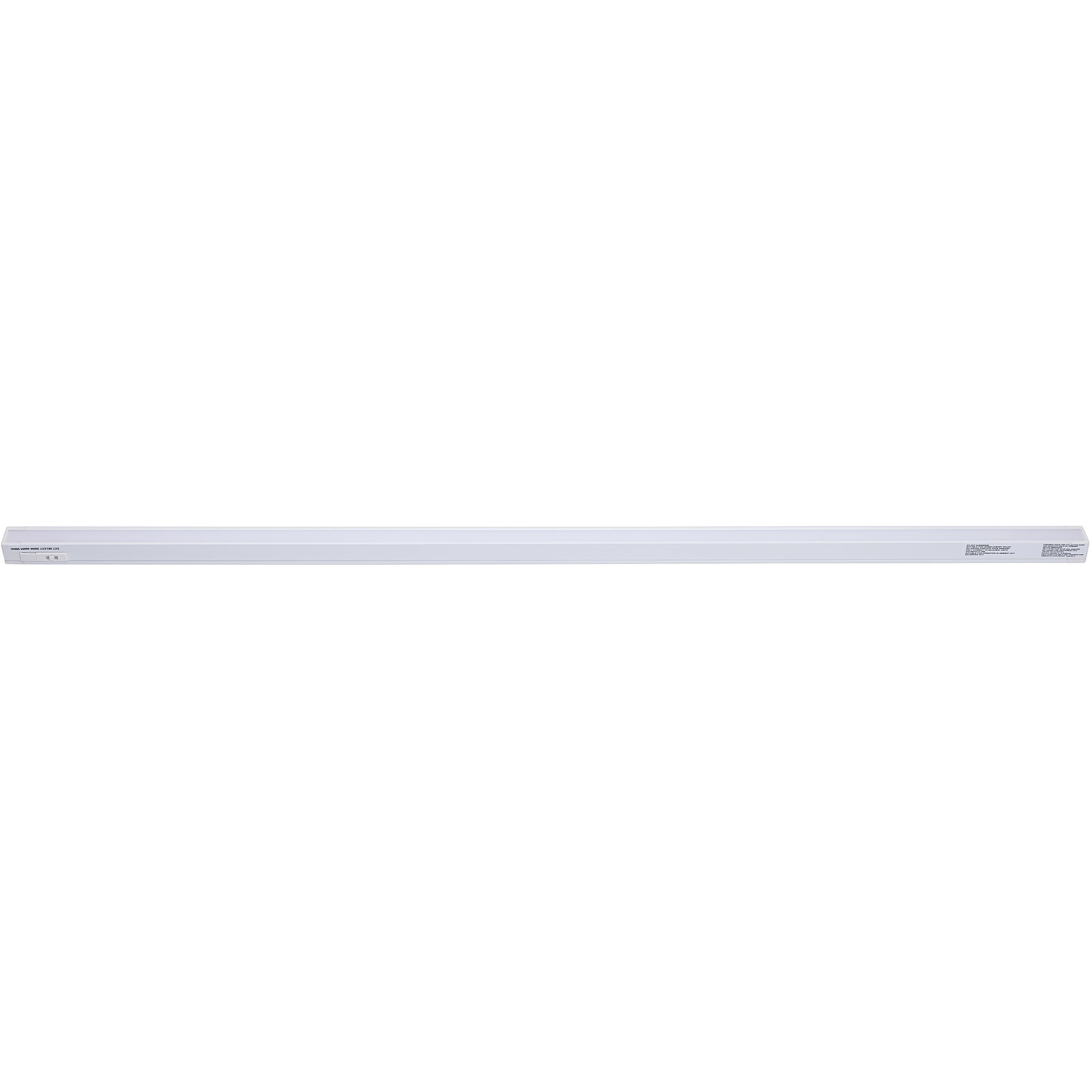 CounterQuickSlim 120 LED 30 inch White Under Cabinet & Cove