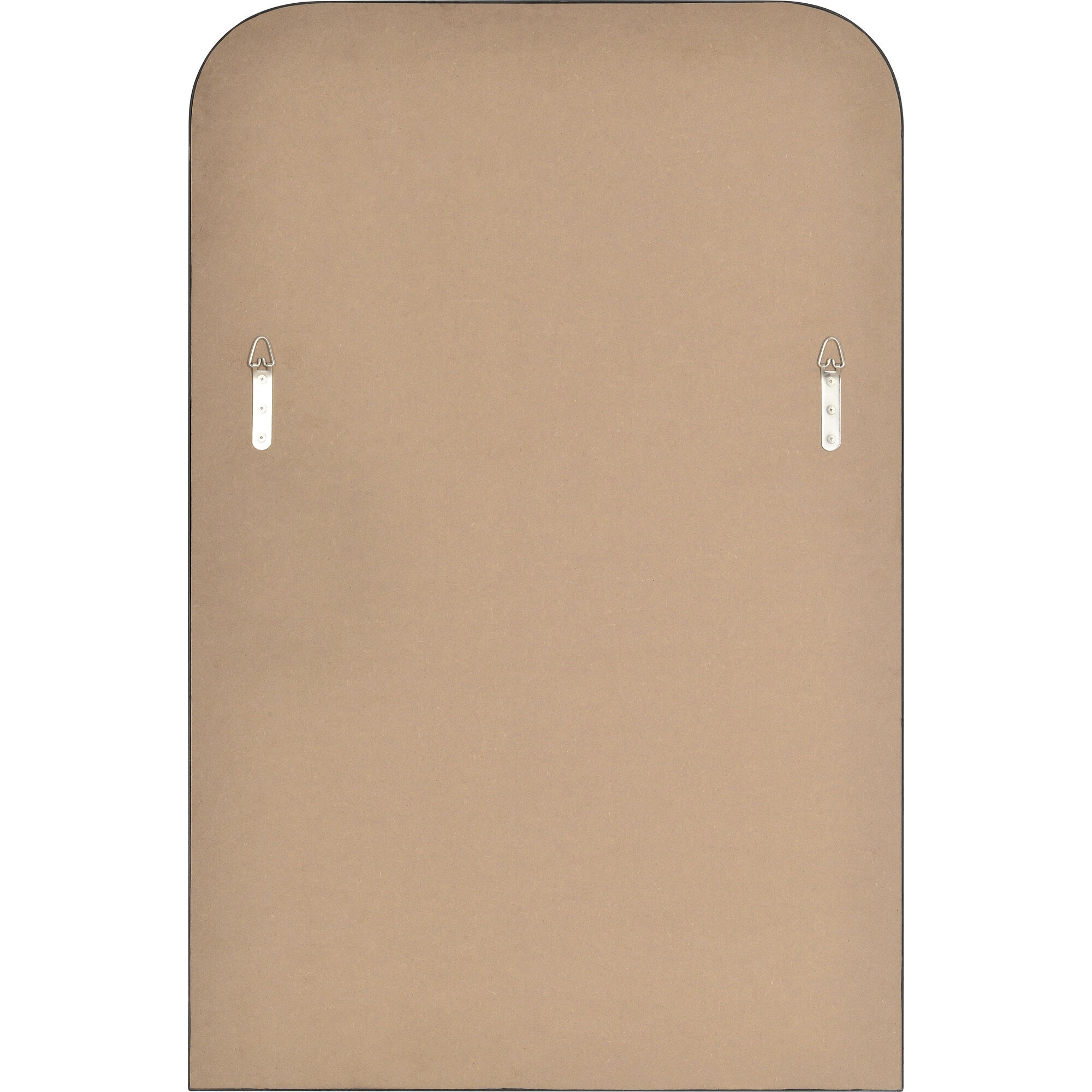 Jackline 36 X 24 inch Matte Black and Clear Mirror