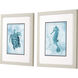 Animals Blue Framed Art