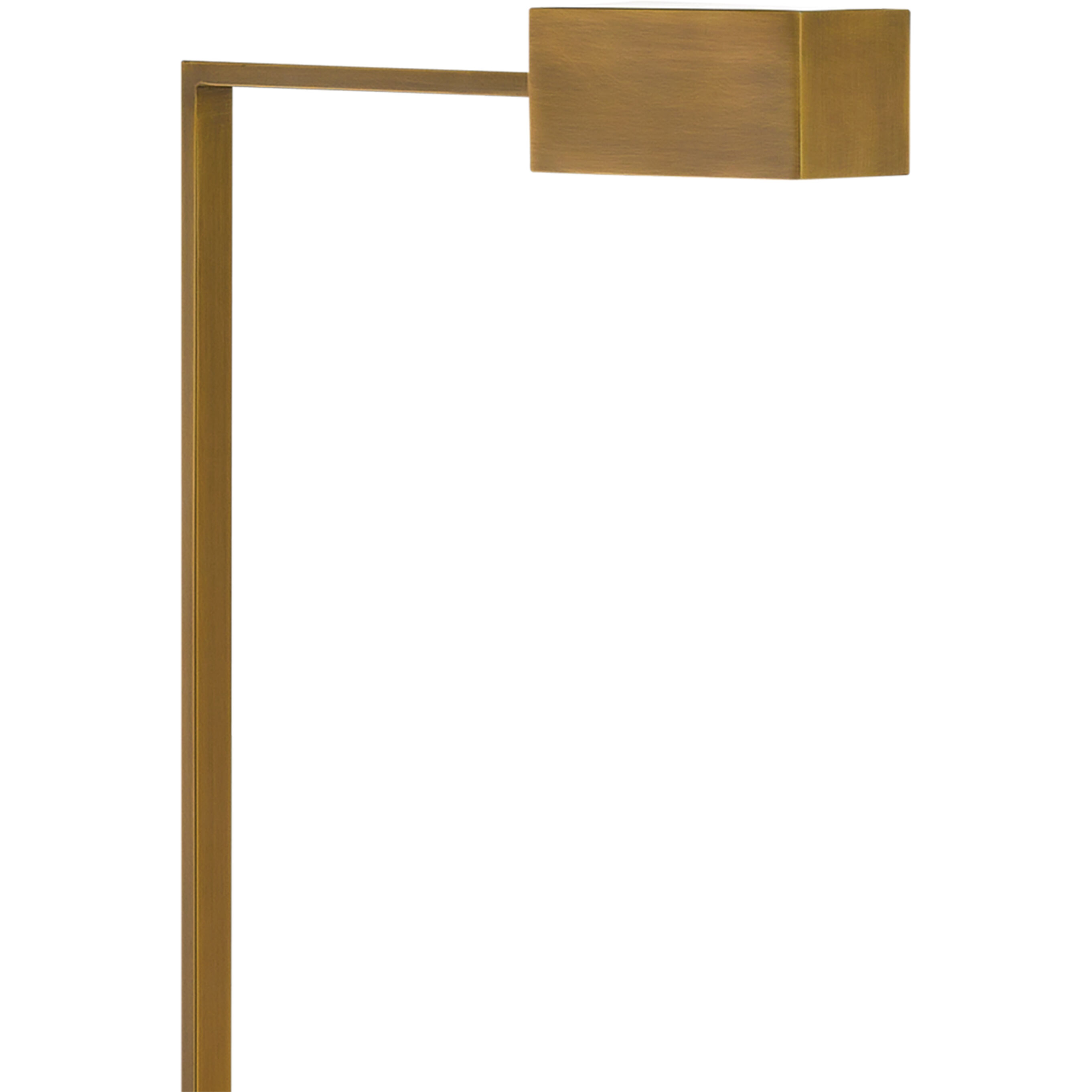 Ruxley 44.25 inch 25 watt Polished Antique Brass Floor Lamp Portable Light