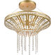 Fantania 4 Light 18 inch Champagne Gold Chandelier Ceiling Light