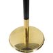 Micca Black and Gray with Gold Bistro Table