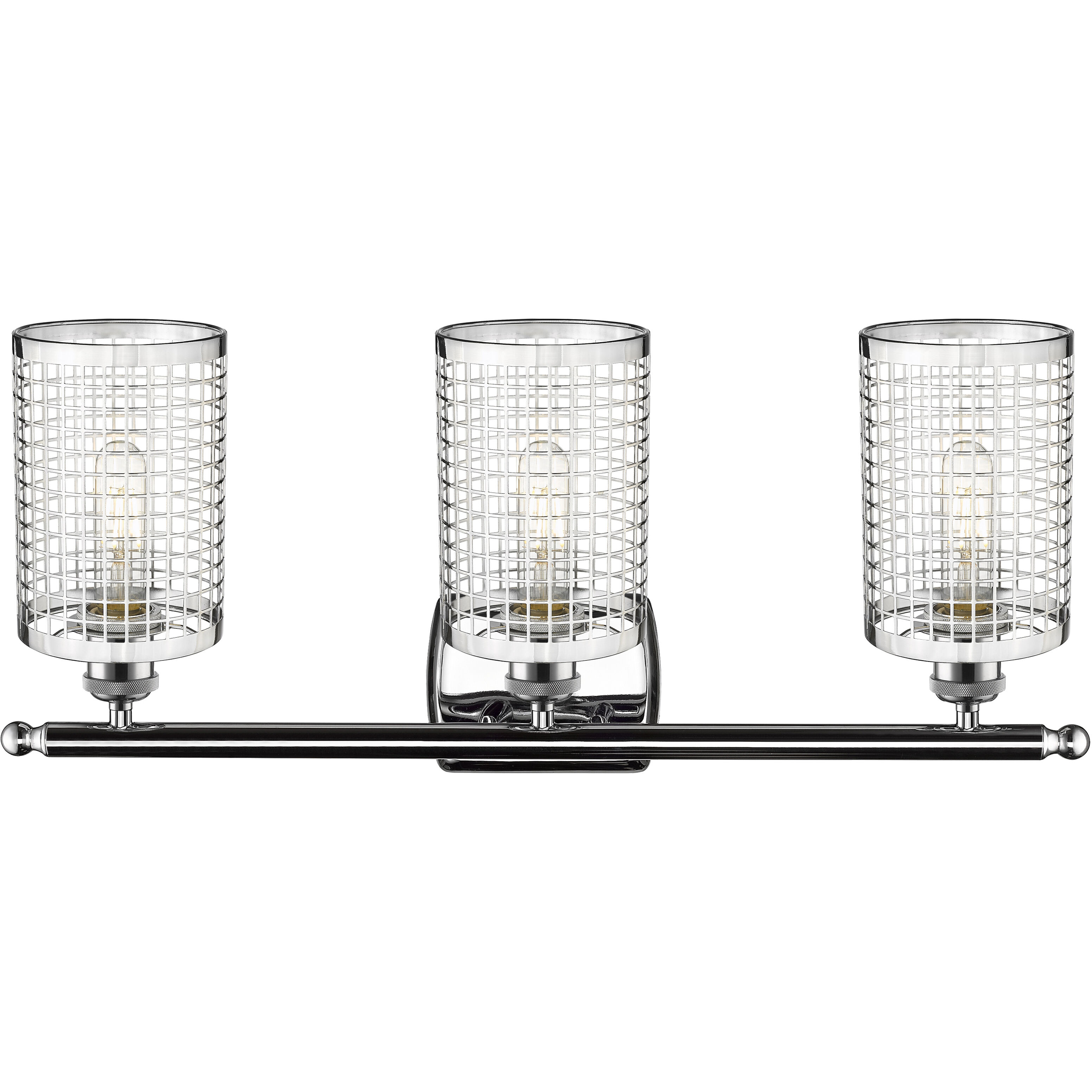 Nestbrook 3 Light 26 inch Polished Chrome Bath Vanity Light Wall Light