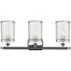 Nestbrook 3 Light 26 inch Polished Chrome Bath Vanity Light Wall Light