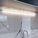 Thin-Line LED 96 inch Satin White Wall Bar Wall Light