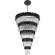 Willow 39 Light 48 inch Black Chandelier Ceiling Light