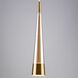 Sunnyvale LED 2.5 inch Brass Down Pendant Ceiling Light