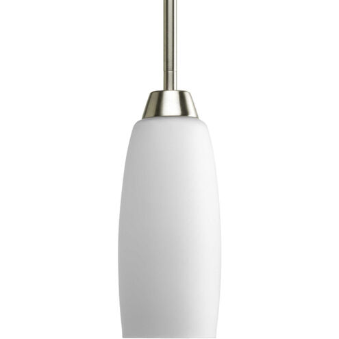 Anna 1 Light 4 inch Brushed Nickel Mini-Pendant Ceiling Light