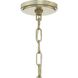Chevall 9 Light 32 inch Gilded Silver Chandelier Ceiling Light, Design Series
