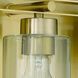 Hendrix 3 Light 20.5 inch Satin Brass Vanity Light Wall Light