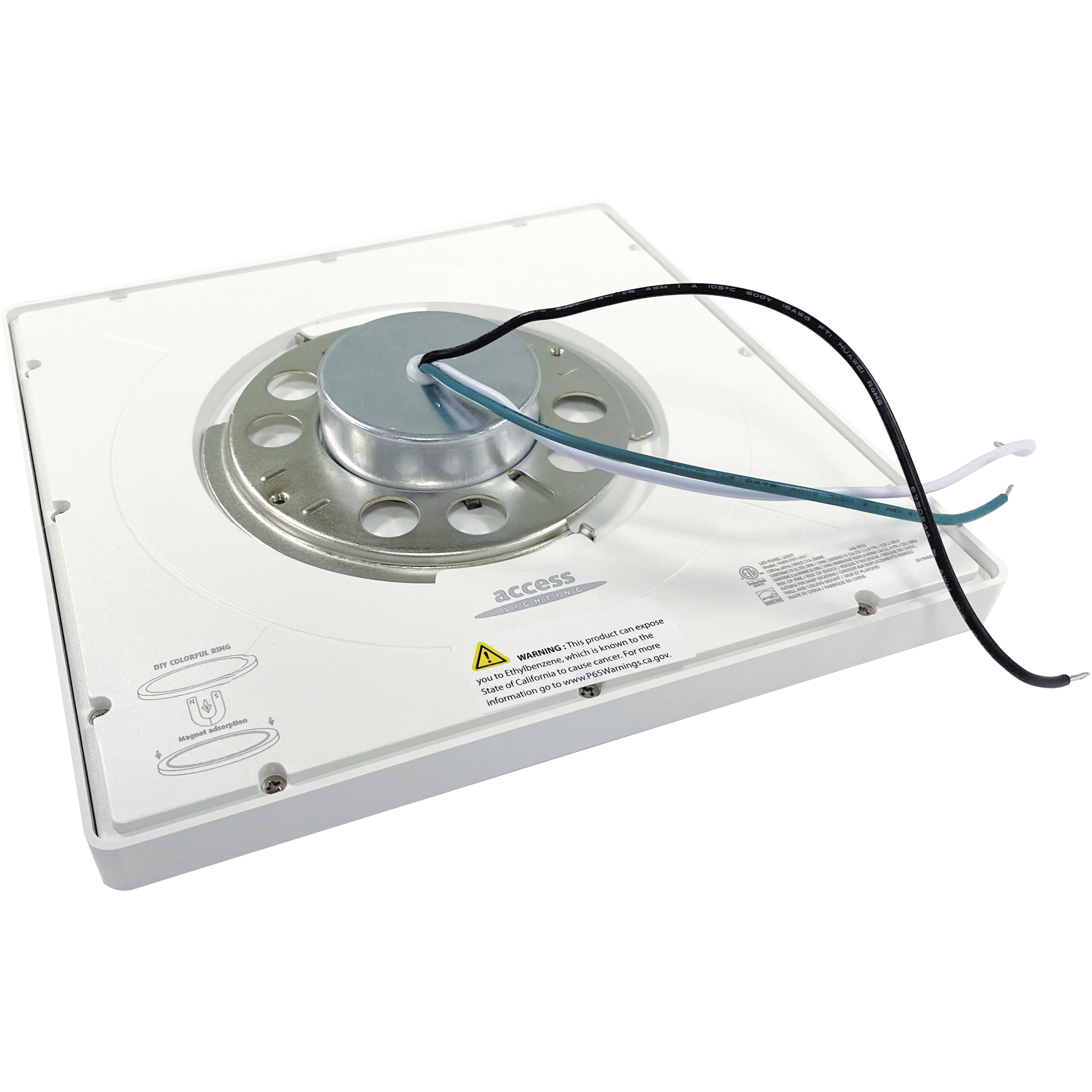 ModPLUS LED 8.5 inch Black Flush Mount Ceiling Light