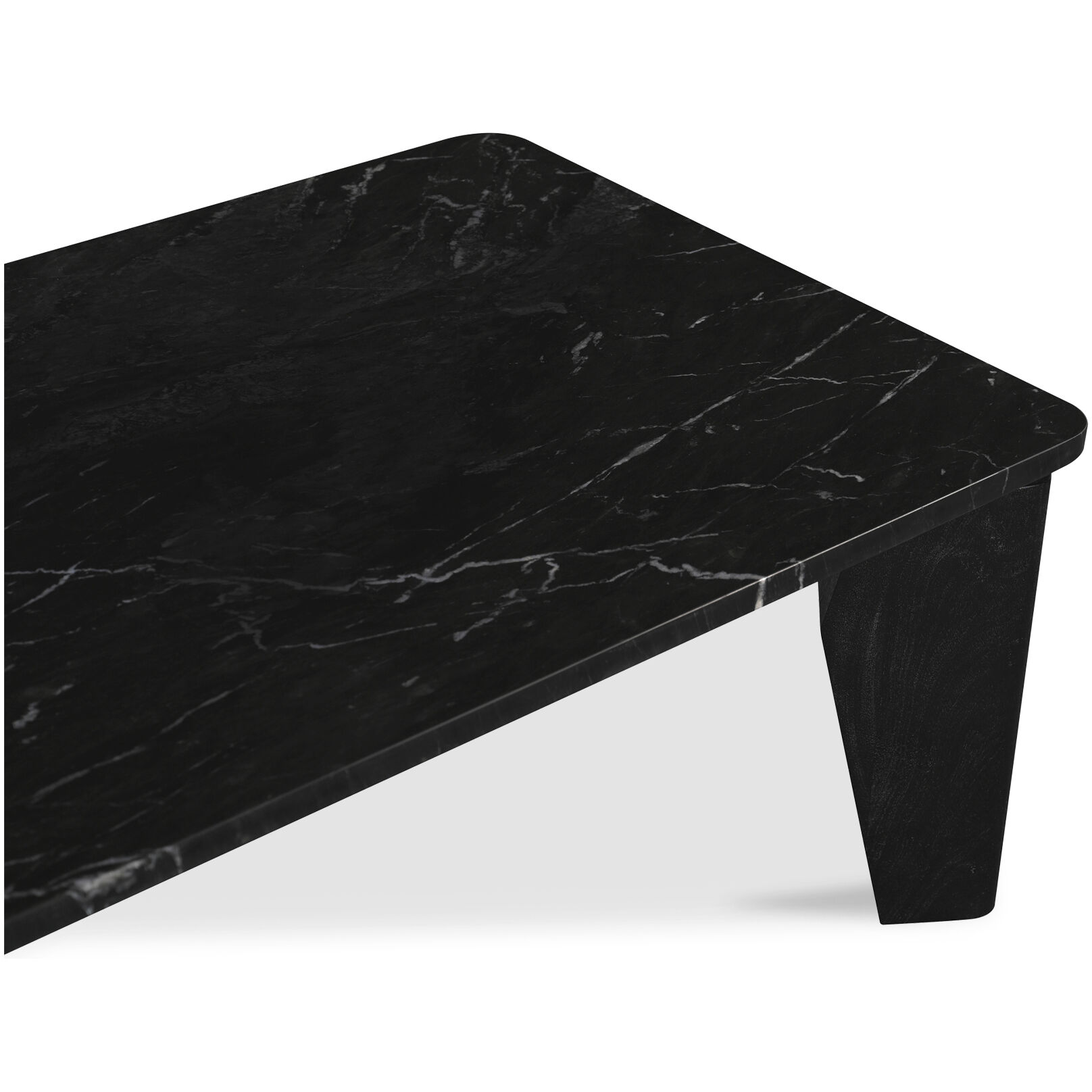 Satona 54 X 26 inch Black Coffee Table
