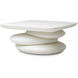 Azura 39.37 X 39.37 inch White Coffee Table
