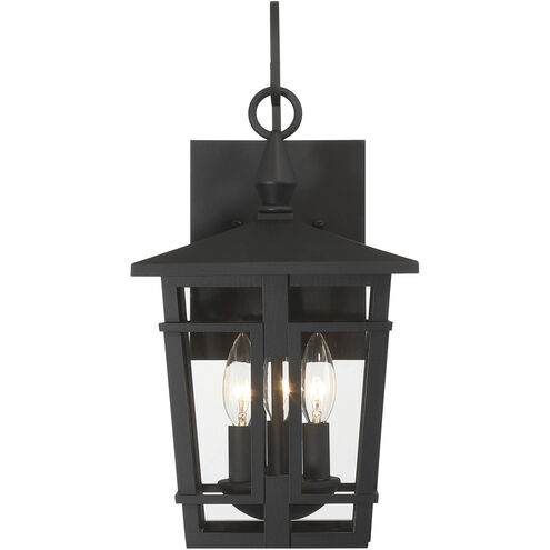 Fieldstone 3 Light 17.75 inch Sand Coal Outdoor Wall Sconce