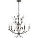 Laska 5 Light 24 inch Enchanted Bronze Chandelier Ceiling Light