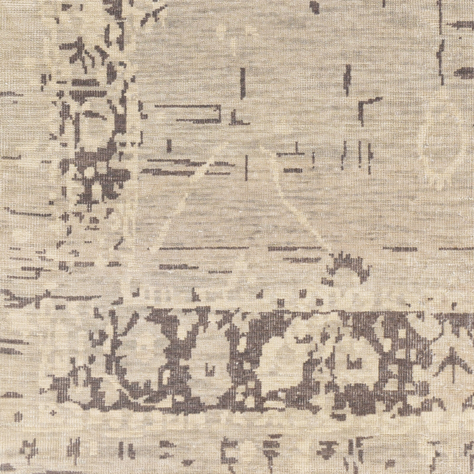 Festival 108 X 72 inch Medium Gray Rug in 6 X 9, Rectangle