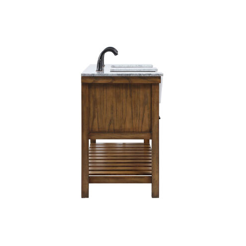 Clement 60 X 22 X 34 inch Driftwood Bathroom Vanity Cabinet