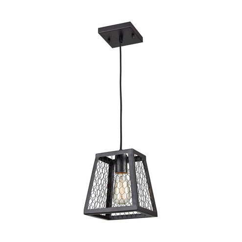 Grange 1 Light 7 inch Oil Rubbed Bronze Mini Pendant Ceiling Light