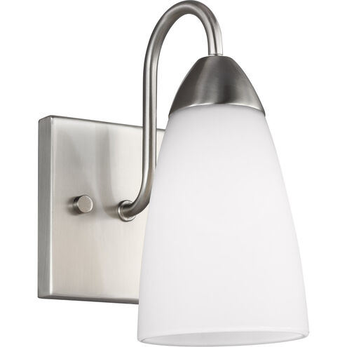 Seville 1 Light 4.75 inch Brushed Nickel Wall Bath Fixture Wall Light