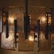 Lumora 6 Light 23 inch Smoke and Blackened Iron Chandelier Ceiling Light