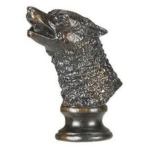Wolf Rubbed Oil Finish Finial