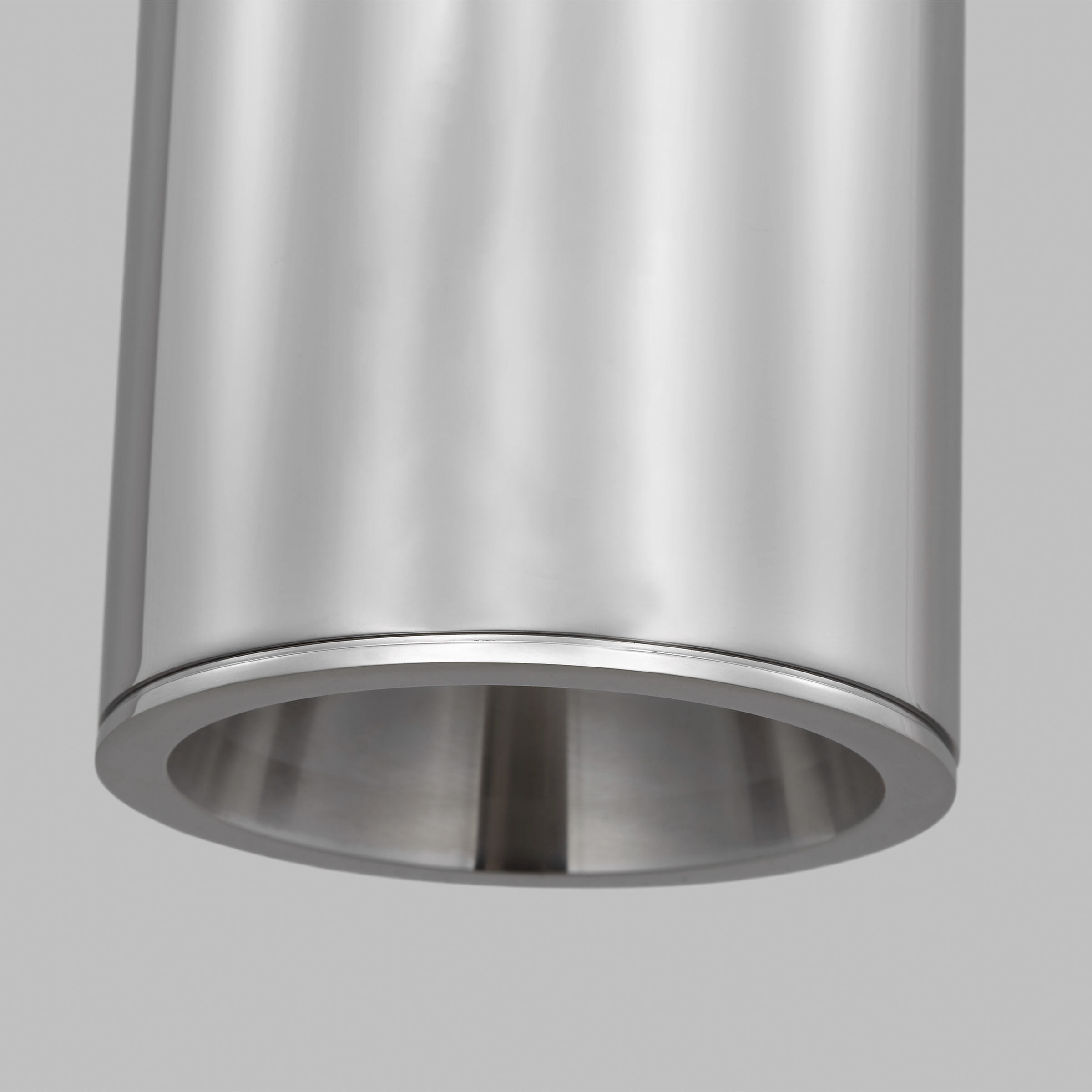 Mick De Giulio Sottile LED 3 inch Polished Stainless Steel Line-Voltage Pendant Ceiling Light