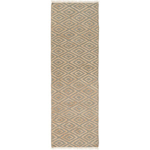 Laural 36 X 24 inch Cream, Khaki, Medium Gray Rug