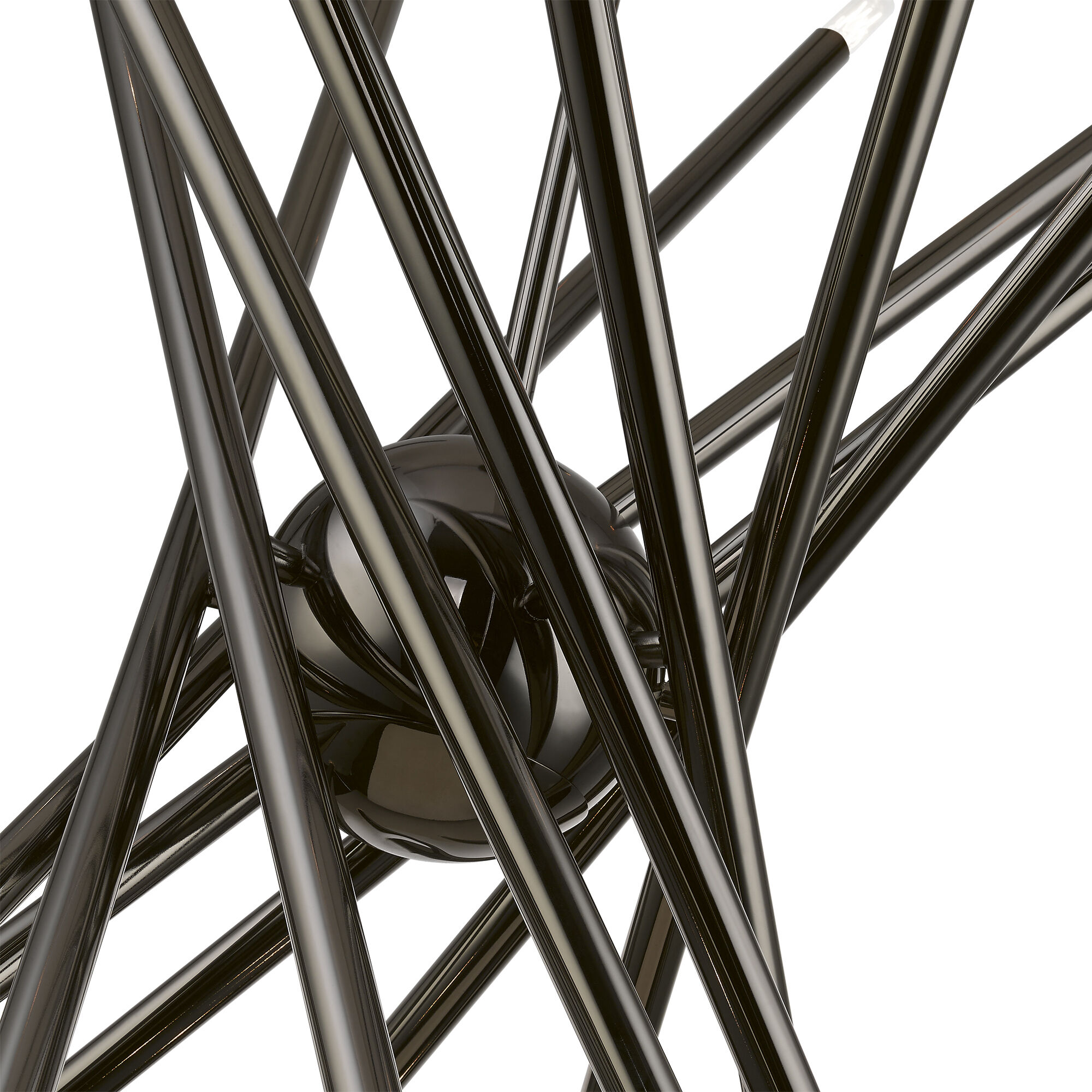 Soho 20 Light 38 inch Black Chrome Chandelier Ceiling Light, Large