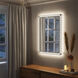 Marilyn 40 X 32 inch Chrome Illuminated Wall Mirror