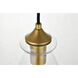 Gwynedd 1 Light 8 inch Brass Pendant Ceiling Light