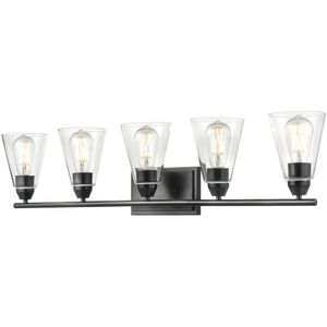 Louisbourg 5 Light 38.25 inch Bathroom Vanity Light