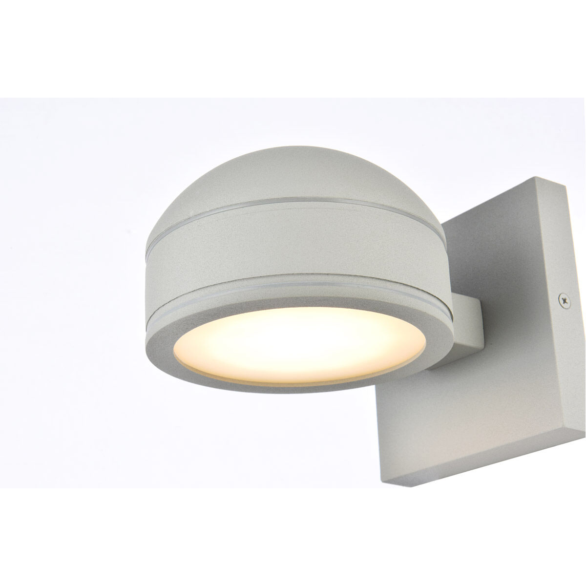 Raine Outdoor Wall Light in Silver