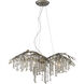 Autumn Twilight 31 inch 60.00 watt Mystic Gold Chandelier Ceiling Light, Large