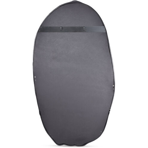 Foundry 50 X 28 inch Black Mirror, Oval