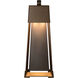 Revere 2 Light 32.4 inch Oil Rubbed Bronze and Coastal Black Outdoor Sconce, Large