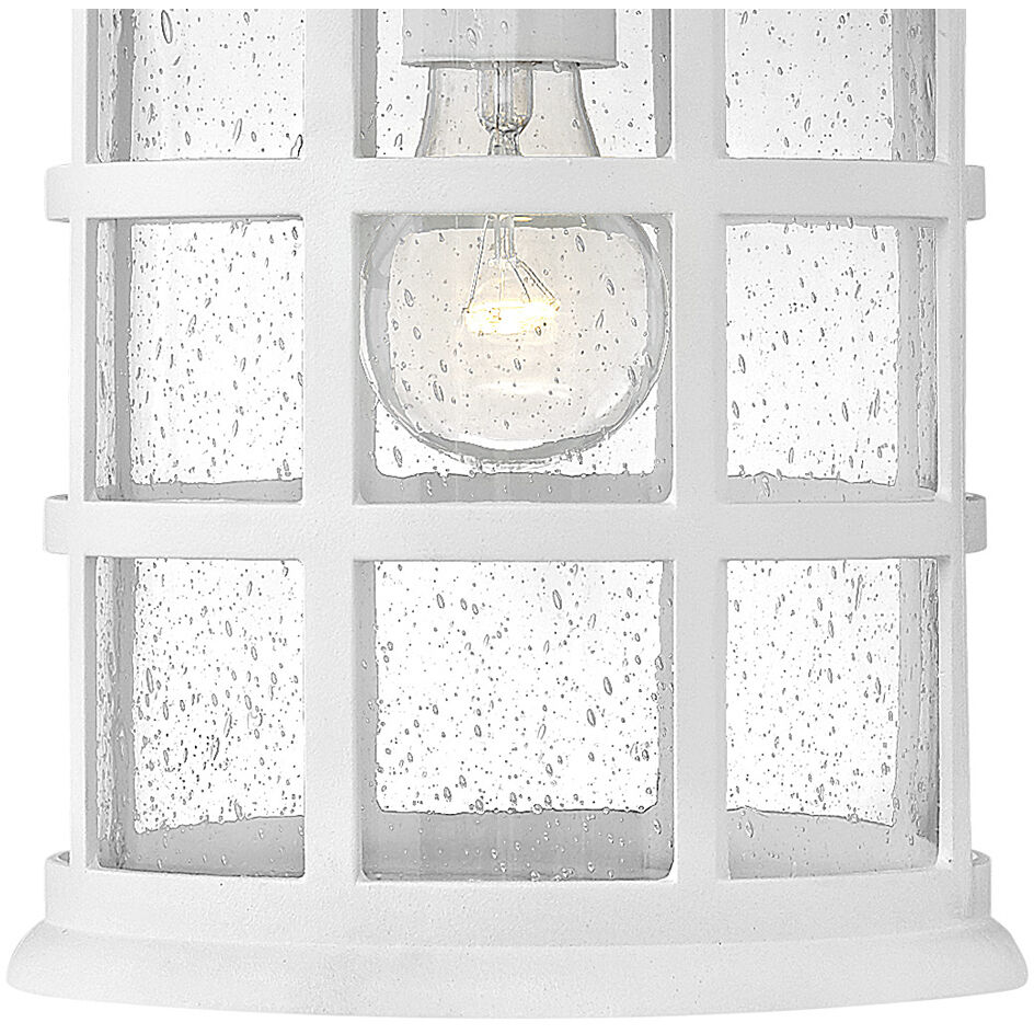 Freeport 1 Light 10 inch Classic White Outdoor Hanging Lantern